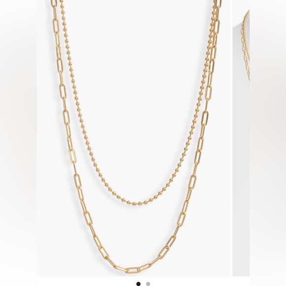 Aregnto Vivo Ball and Paper Clip necklace - Picture 2 of 4